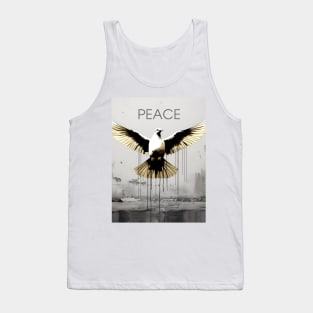 Peace Against Hate: Call for a Peaceful Resolution Tank Top